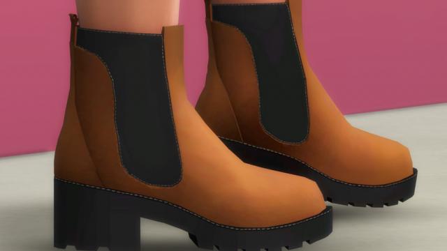 Evermore Boots  Christopher067 for The Sims 4