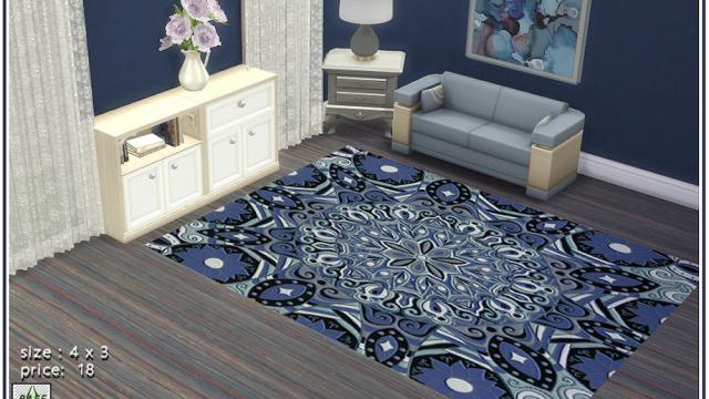 Fractal - Rugs by marcorse for The Sims 4