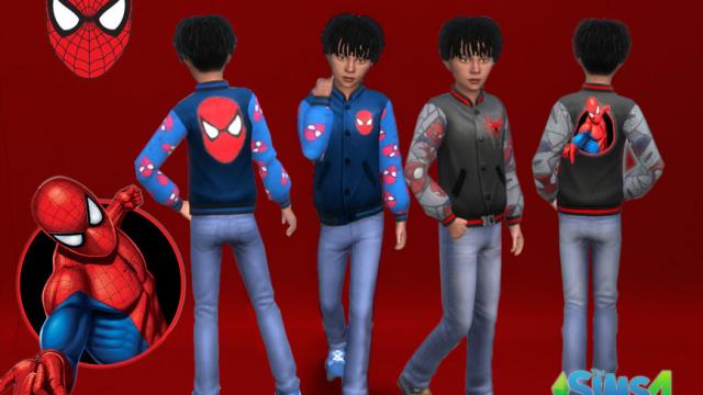 Super hero boy jackets