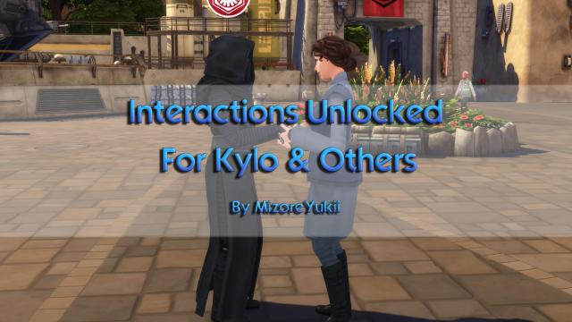 Interactions Unlocked For Kylo & Others