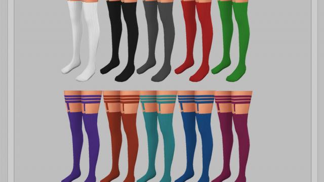 Garter Socks for The Sims 4