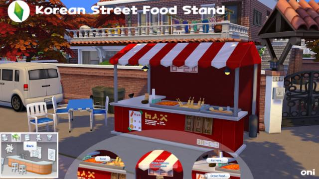 Korean Street Food Stand