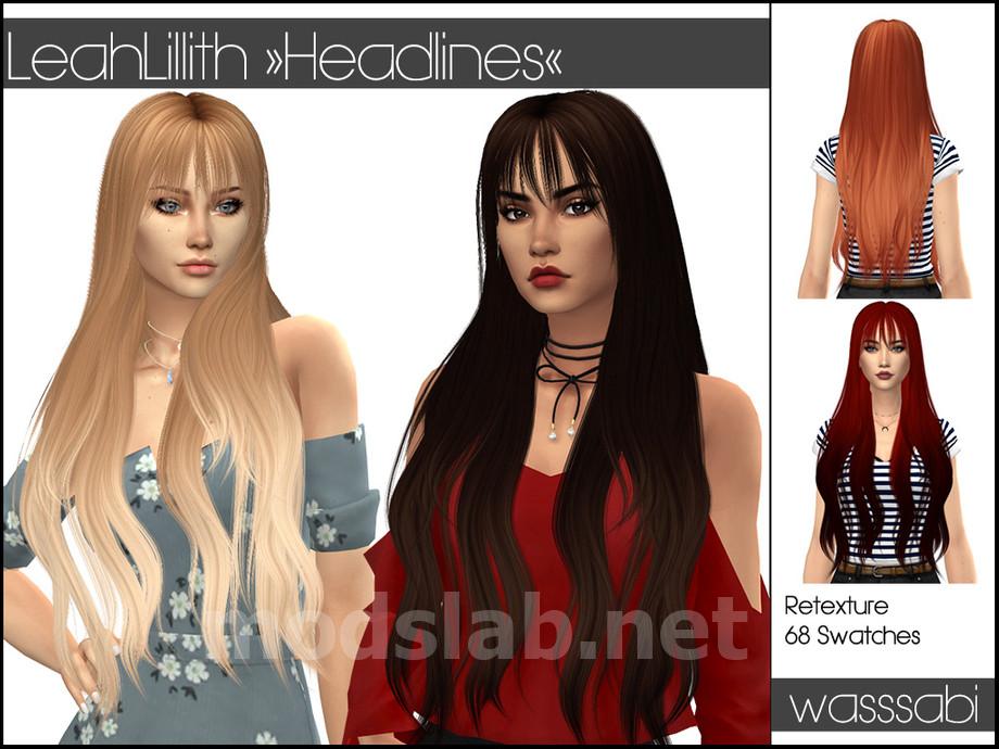 Download Retexture 'Headlines' - Mesh needed for The Sims 4