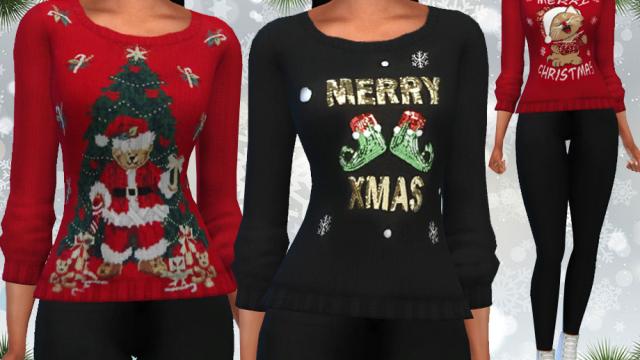 Female Xmas Pullovers