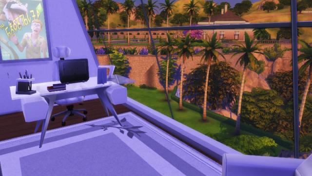 Villa Blanco для The Sims 4