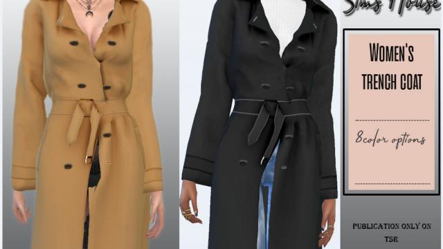 Women's trench coat