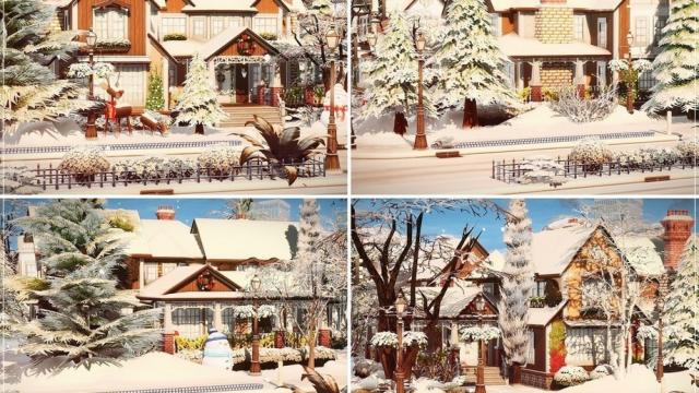 Holiday Season - The Lot for The Sims 4