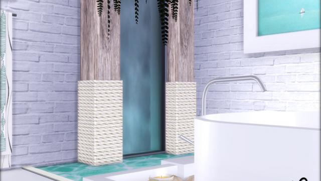 Romantic Spa Bath for The Sims 4