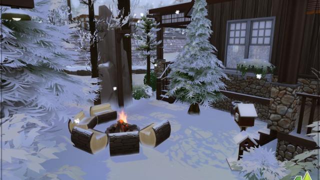 Stacked with Stone для The Sims 4