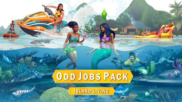 Odd Job Pack - Writing Themed for The Sims 4