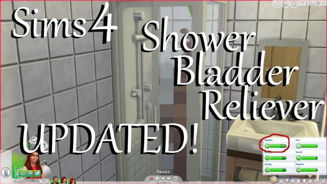 Shower Bladder Reliever