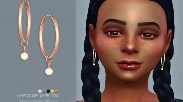Marquesa earrings | Kids version