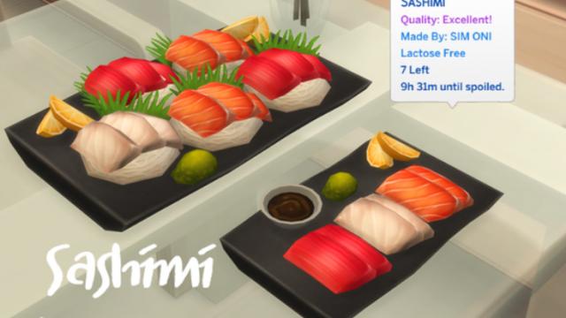 ONI  Recipe Sashimi