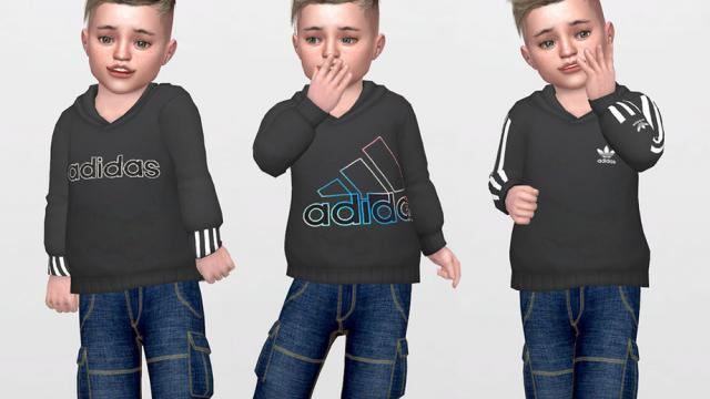 Adidas Hoodie for Toddler 01