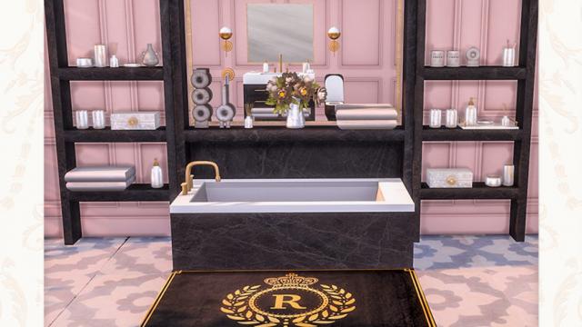 Regal Bathroom for The Sims 4