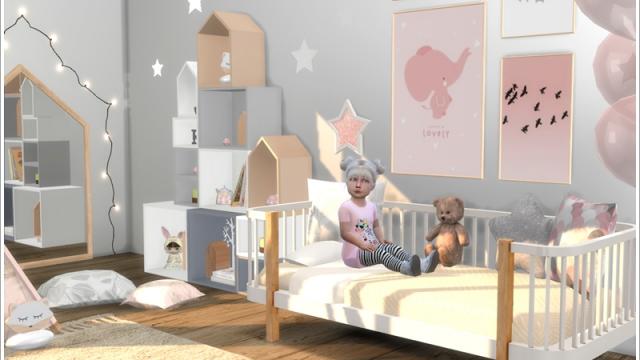 Evelina nursery для The Sims 4