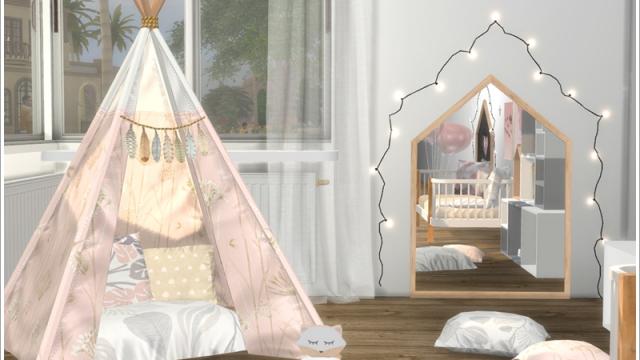 Evelina nursery для The Sims 4