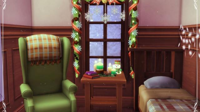 Twinkle Snowflake для The Sims 4