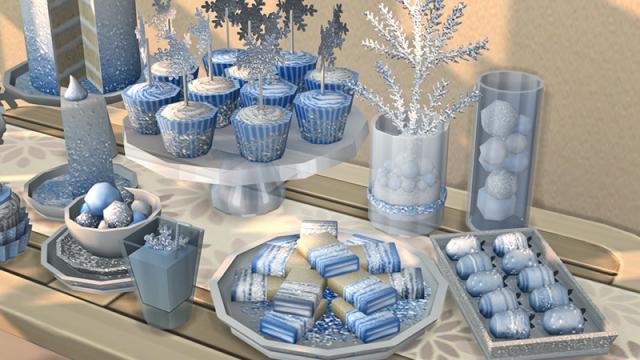 Winter Decor for The Sims 4