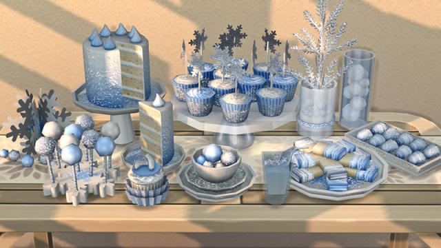 Winter Decor for The Sims 4