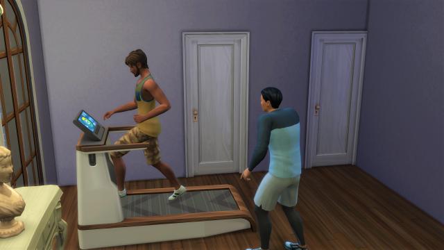 Hire A Personal Trainer for The Sims 4