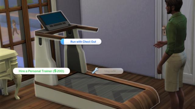 Hire A Personal Trainer for The Sims 4