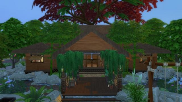 Natural Family Home NoCC for The Sims 4