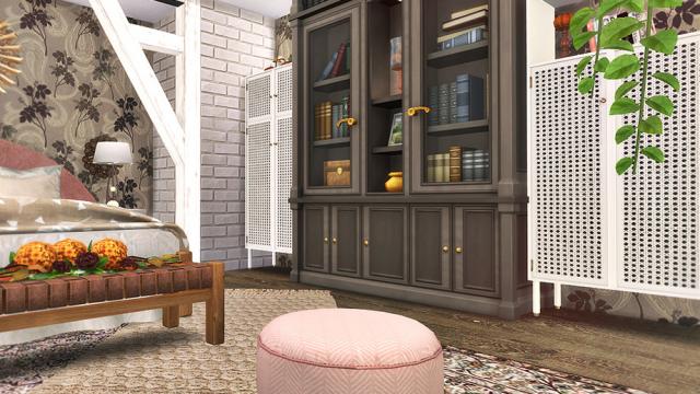 Autumn Grace - Bedroom для The Sims 4