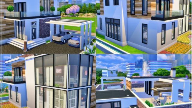 Lorian Villa для The Sims 4