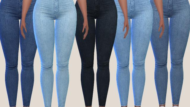 Denim Skinny Jeans 015