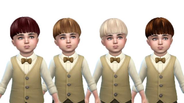 Toddler boy hair recolor (Seasons)