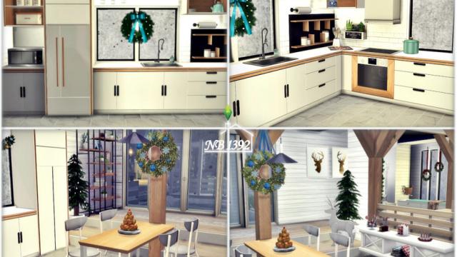 Scandinavian Holiday для The Sims 4