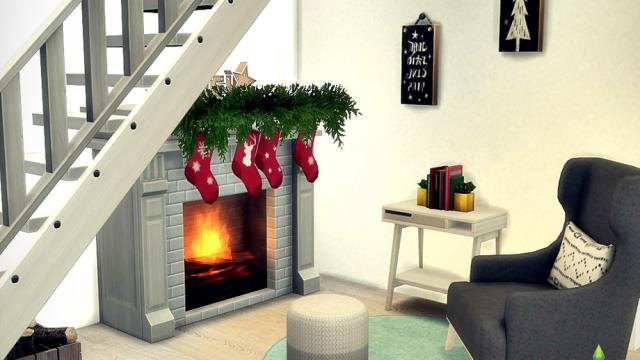 Scandinavian Holiday для The Sims 4