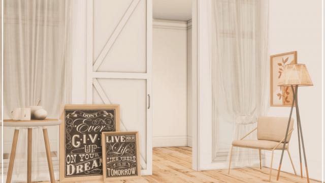 Farmhouse Bedroom 2 для The Sims 4