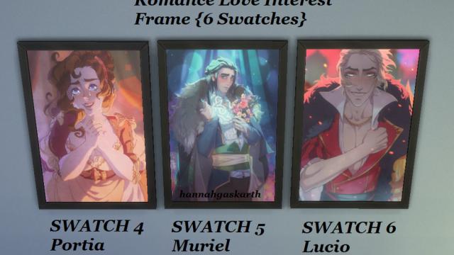 The Arcana: Visual Game Romance Frame [6 Swatches]