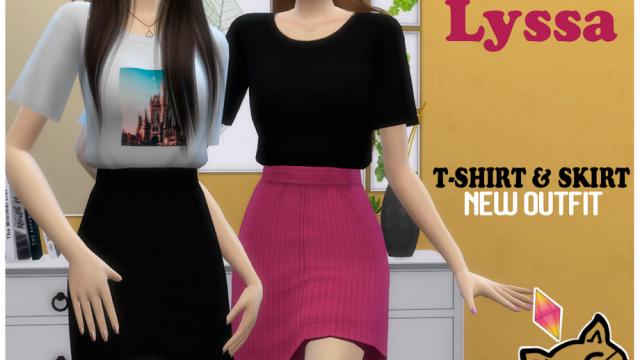 Lyssa Outfit for The Sims 4