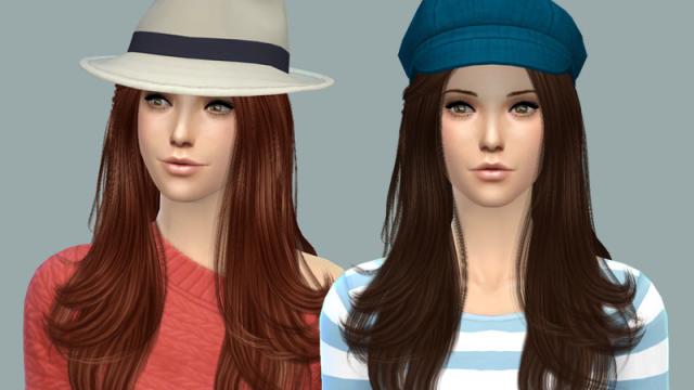 Starlight Hairstyle - Sims 4 для The Sims 4