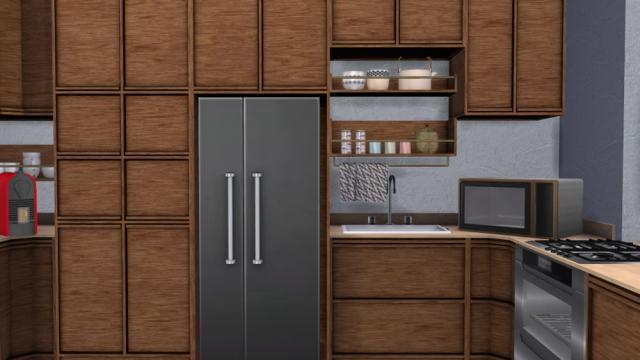 Cali Kitchen Set for The Sims 4