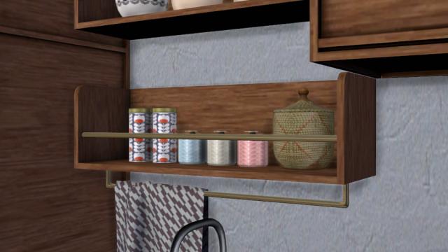 Cali Kitchen Set for The Sims 4