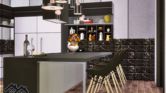 MORIANA  MORIANA - Kitchen for The Sims 4
