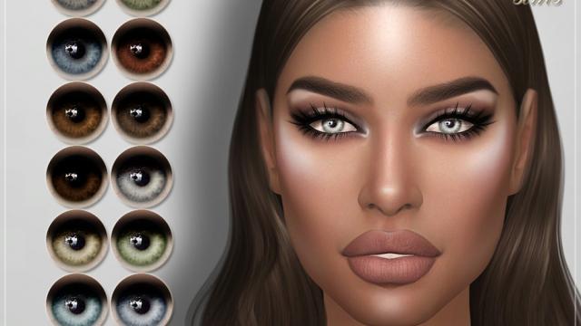 FRS Eyes N130 for The Sims 4