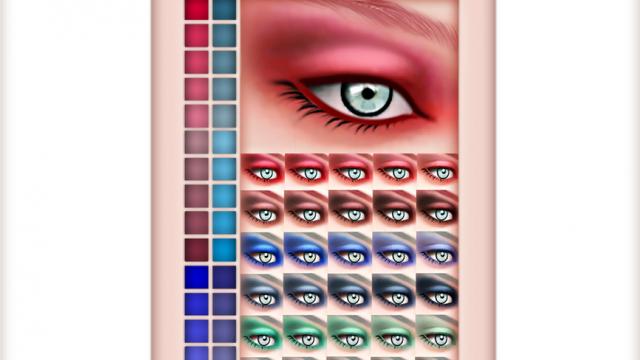 COSIMETIC Eyeshadow N8 #ChristmasEdition for The Sims 4