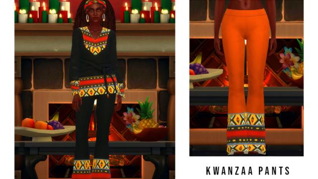 Holiday Wonderland - Kwanzaa Pants