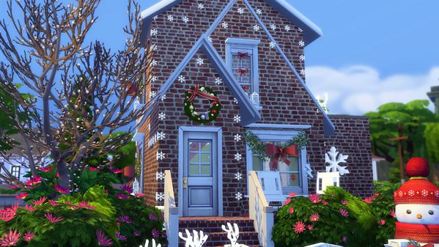 Christmas everywhere для The Sims 4