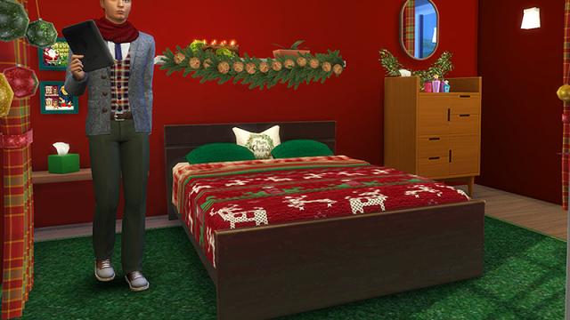 Christmas everywhere для The Sims 4