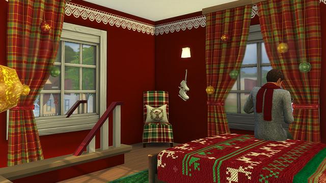 Christmas everywhere для The Sims 4