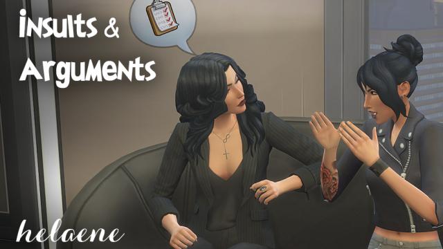 Insults & Arguments Pack for The Sims 4