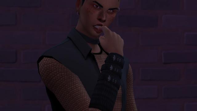 Male Model Close Up Posepack for The Sims 4