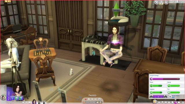 Vampires Dark Meditation No Cooldown for The Sims 4