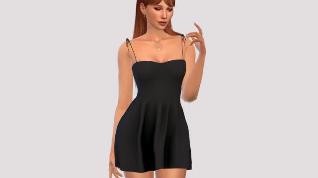 Lipa Dress  Christopher067 for The Sims 4